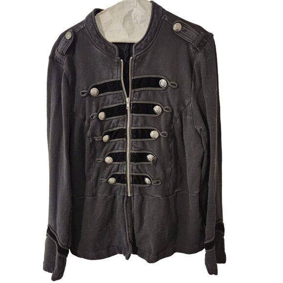 Torrid Black Blazer with Silver Accents - Picture 7 of 9